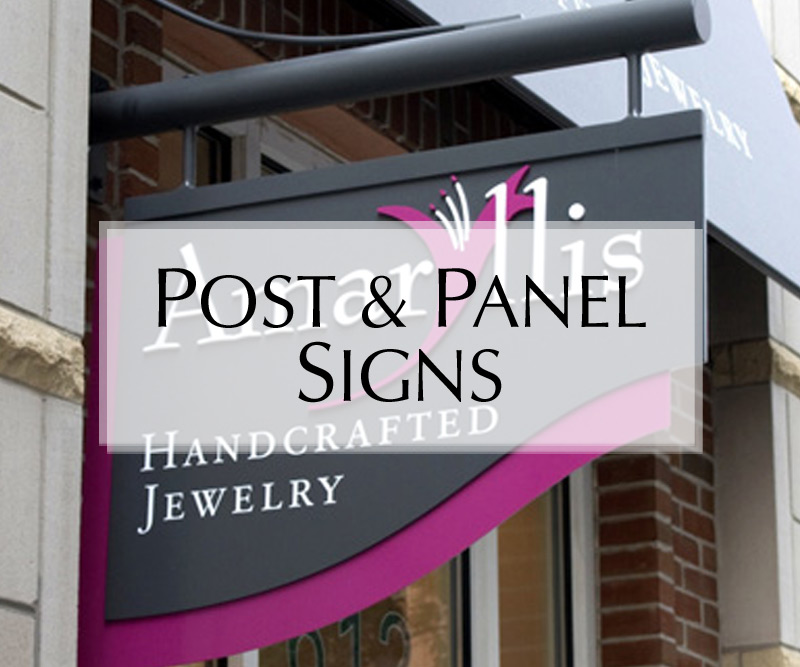 Post & Panel Signs